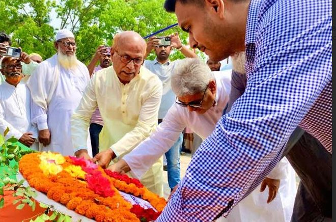 FF Shamsuzzohah laid to rest with state honours in Rajshahi