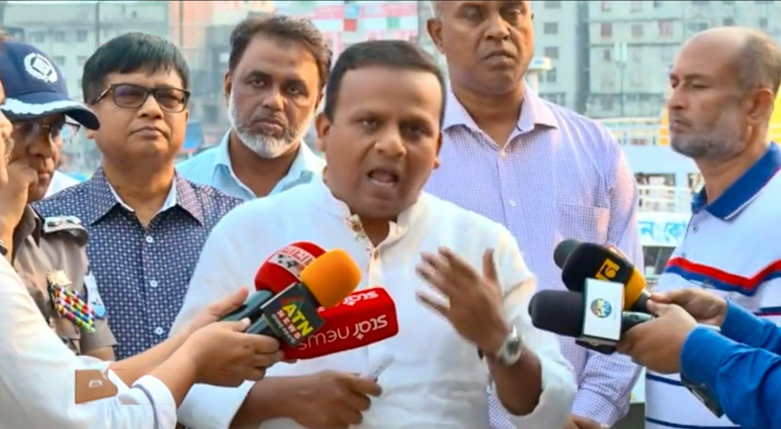 State Minister Rajib hopes safe travel on river routes amid Eid rush