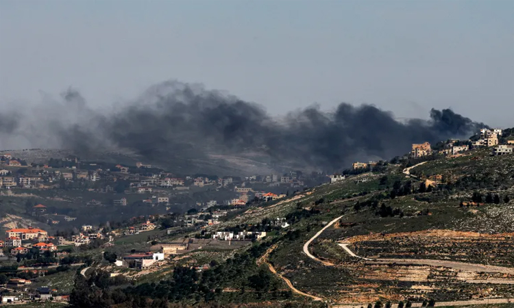 Israeli strike near Beirut kills 2 while raids target southern suburbs