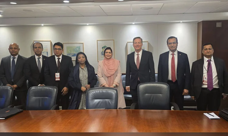 Dr Zubaida Rahman holds meeting with US Special Envoy