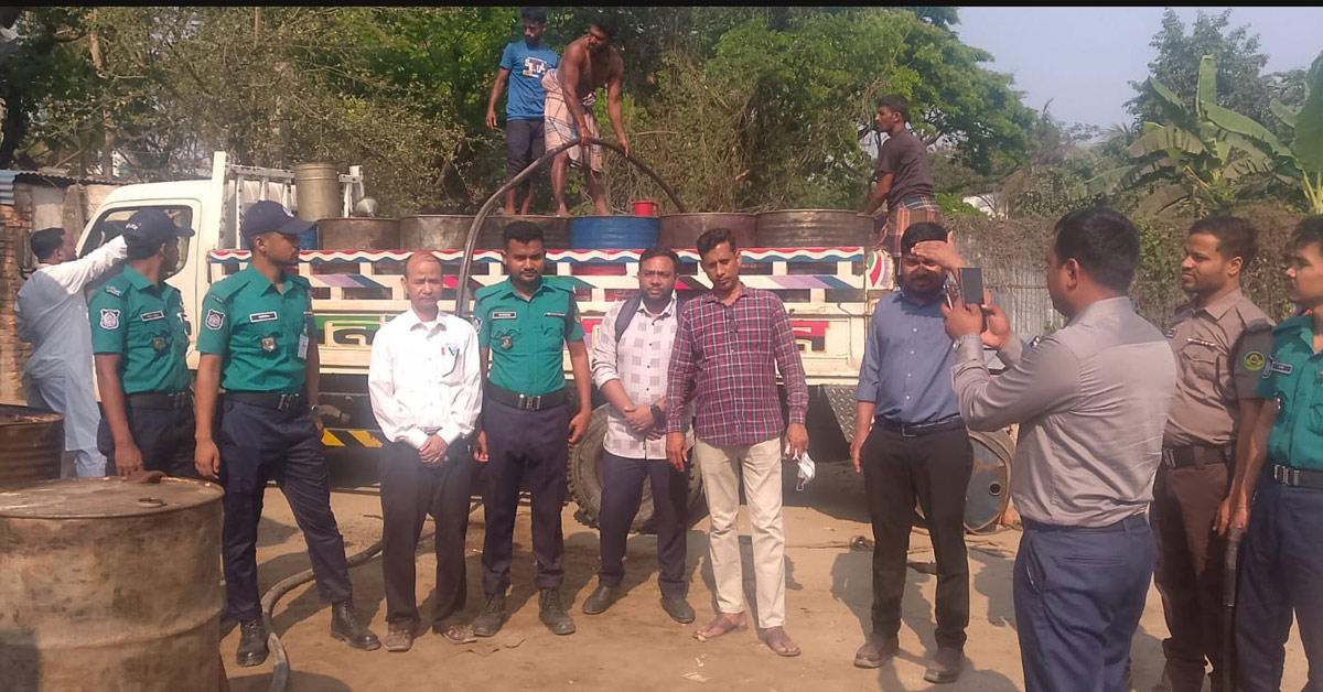 6,000 liters of diesel recovered in Patenga 