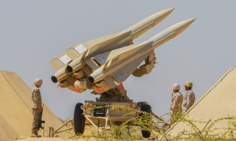 Saudi Arabia says intercepted five ballistic missiles headed to Eastern Province