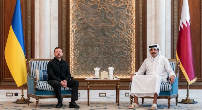 Zelensky lauds 'historic' defence agreements with Middle East countries