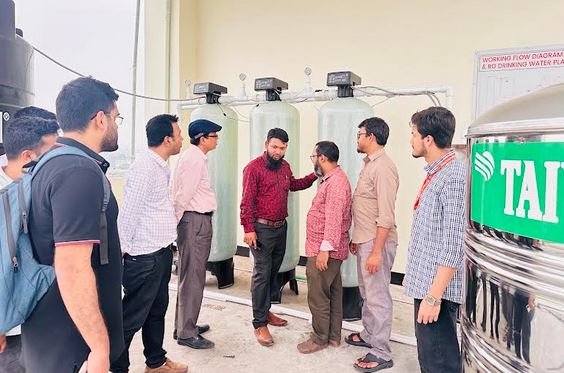 RUET launches reverse osmosis water treatment plant
