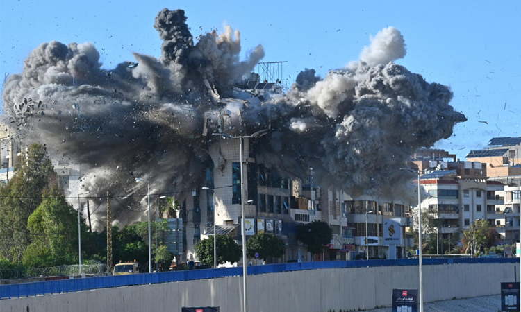 Strikes hit Lebanon as Israel vows to occupy swathe of south after war