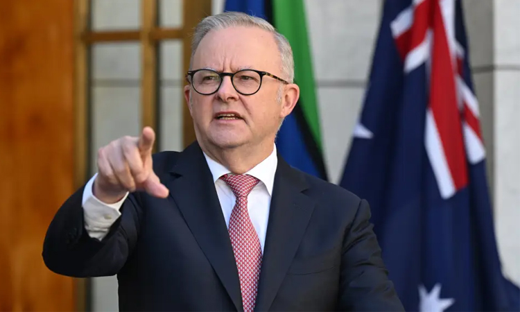Australian leader to address nation on Middle East war