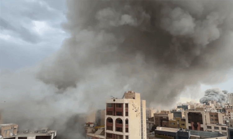 Strikes hit area near former US embassy in Tehran: AFP journalist