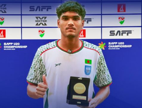 Manik takes Bangladesh in SAFF U-20 Championship final 