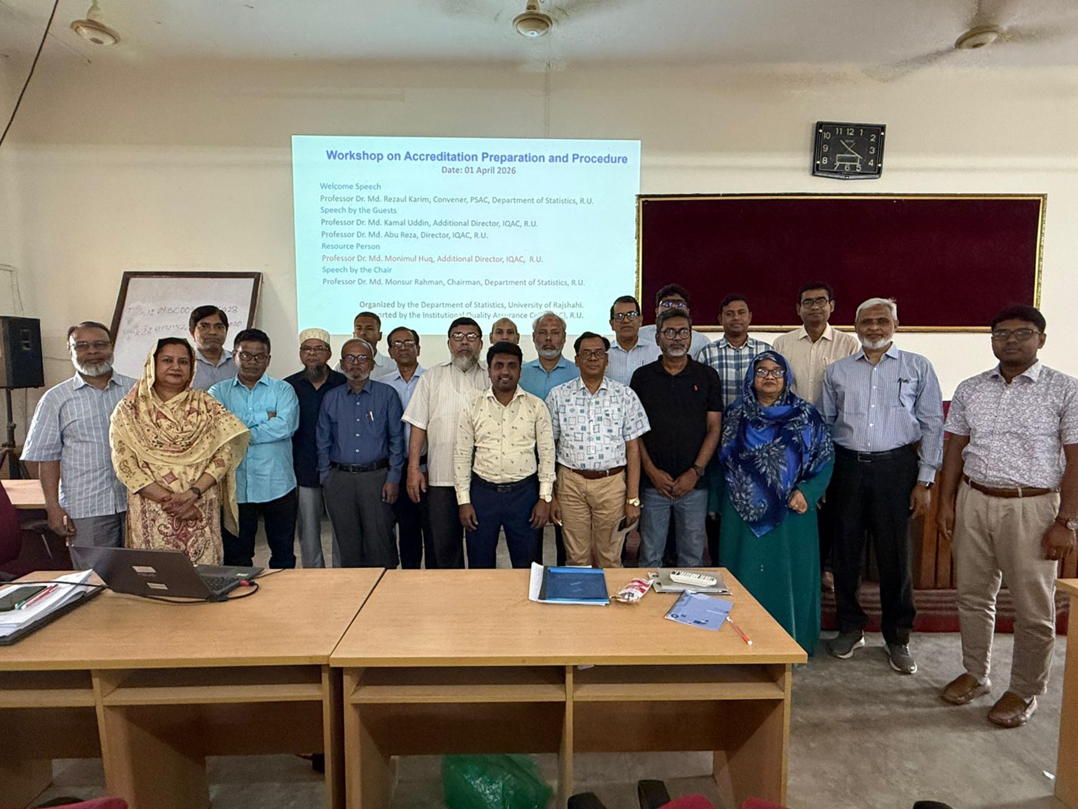 Accreditation workshop held at RU 