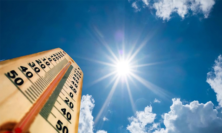 Mild heat wave forecasted in country's western region