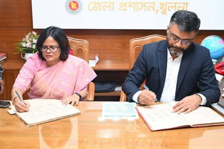 DS Hure Jannat assumes charge as Khulna DC