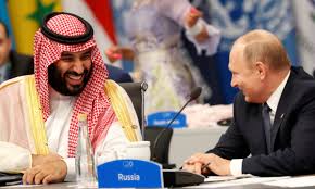 Putin, Saudi prince seek more efforts to end Mideast war