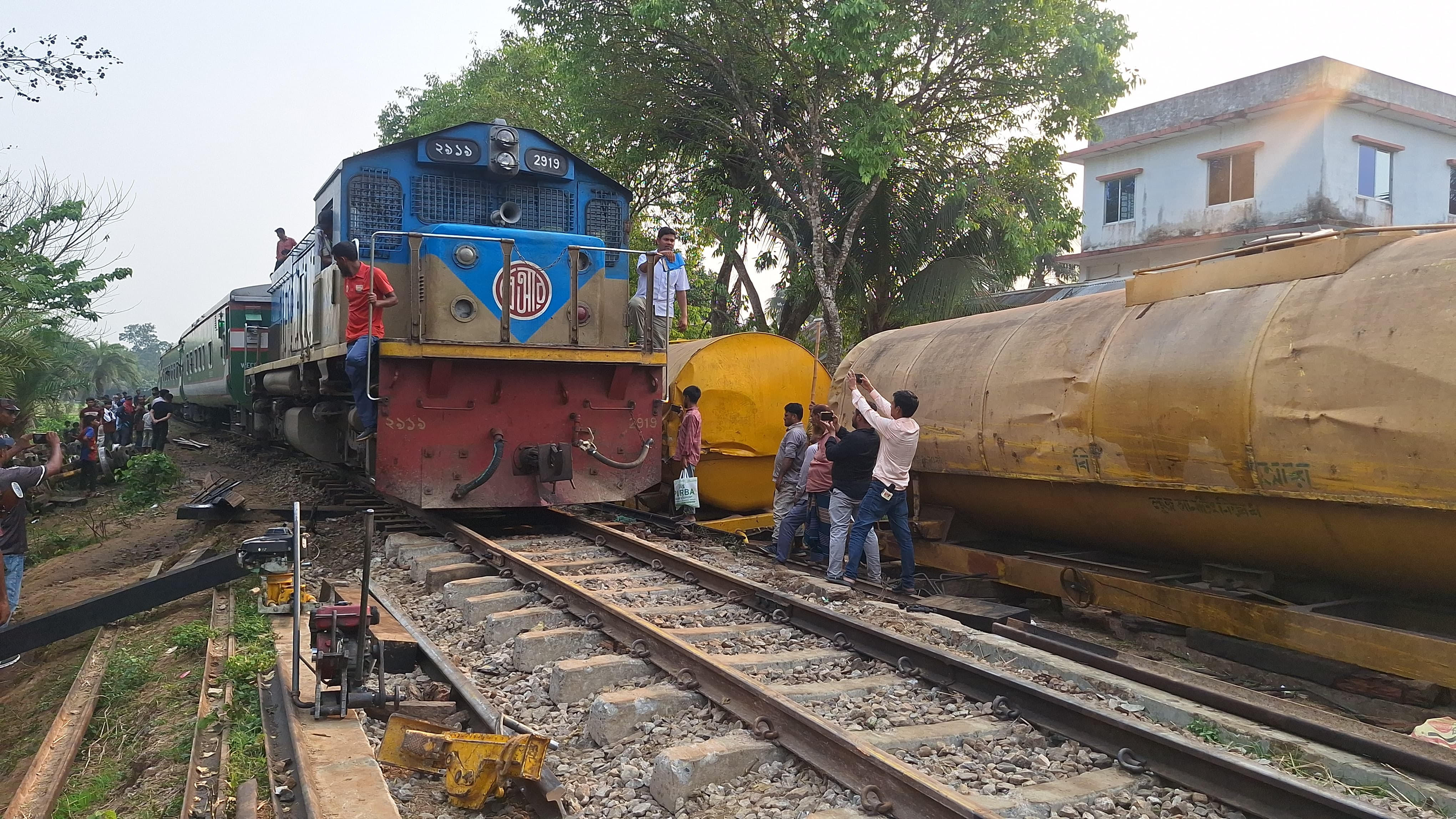Rail services with Sylhet resume after 18-hour disruption 