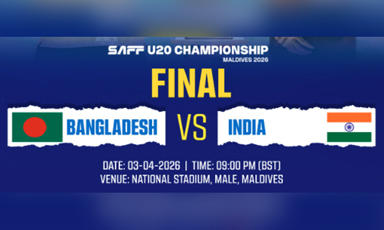 Bangladesh take on India in SAFF U-20 Championship final today 