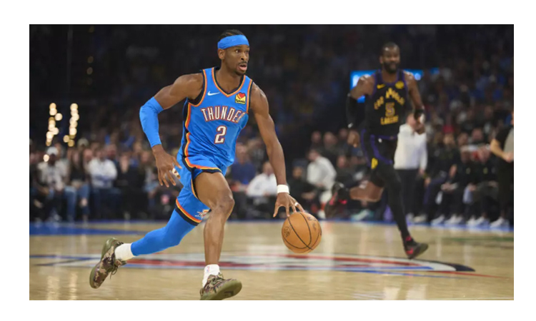 Thunder crush Lakers as Doncic hurt, Cavs clinch NBA playoff berth