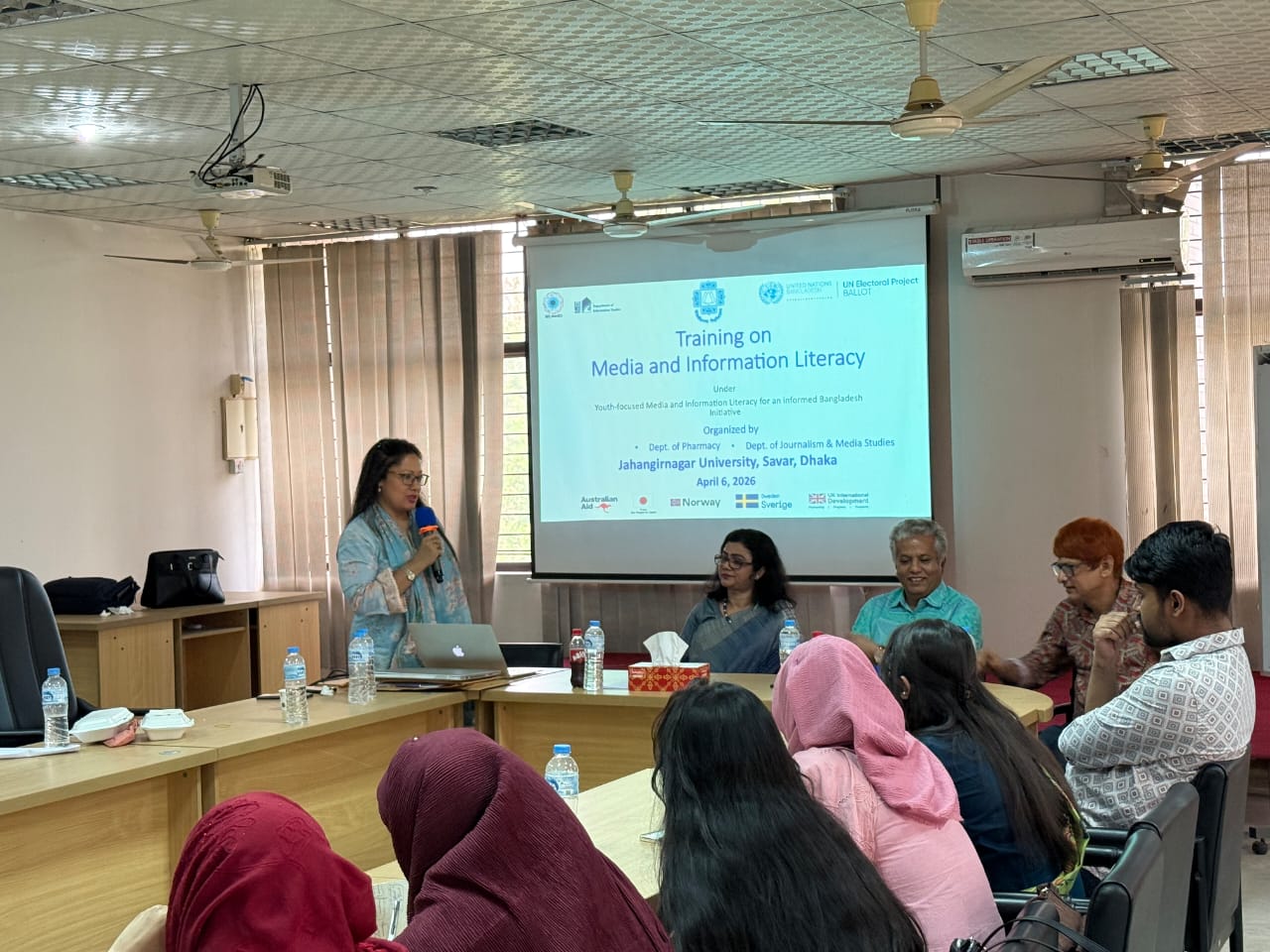 Training on media, info literacy held at JU