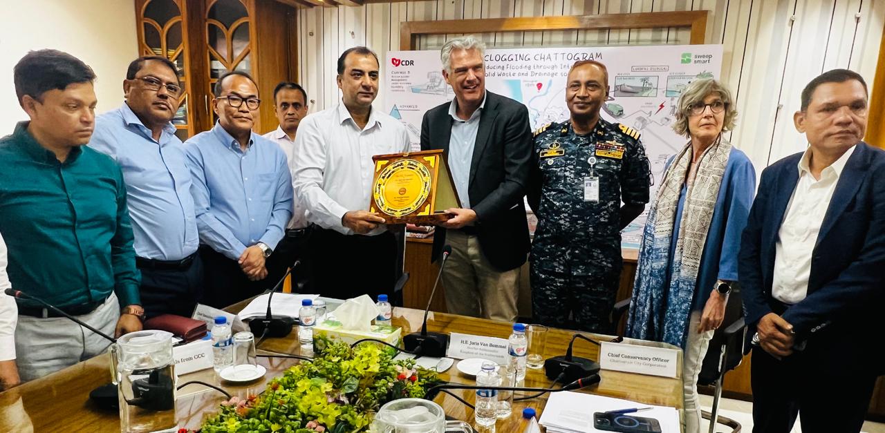 CCC, Netherlands Embassy meet to modernize waste, drainage management in Ctg  