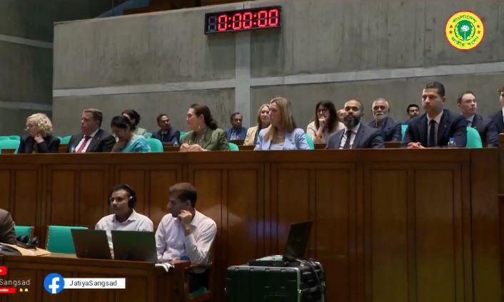 13-member Australian delegation observes JS session