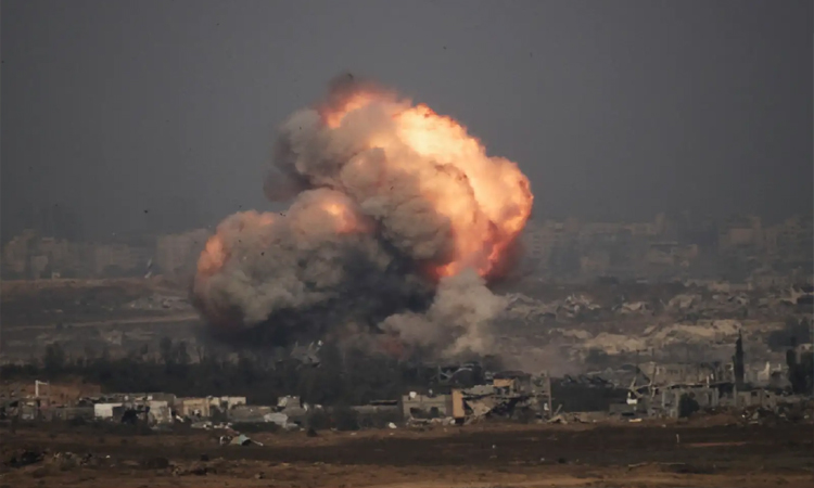 Gaza civil defence says Israeli strikes kill seven