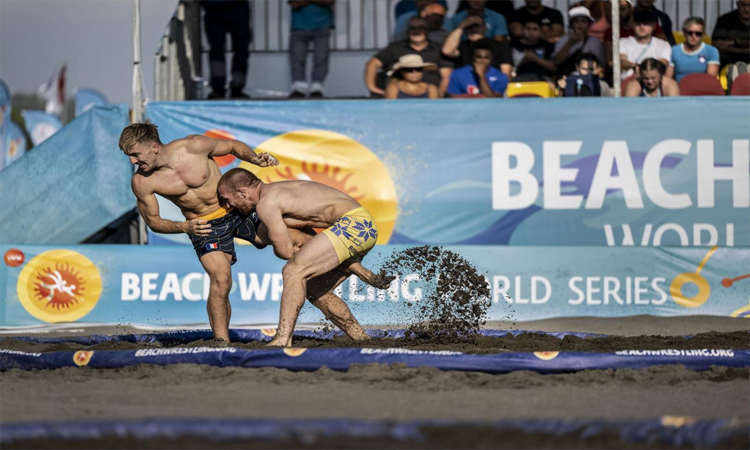 Open beach wrestling competition to be held tomorrow 