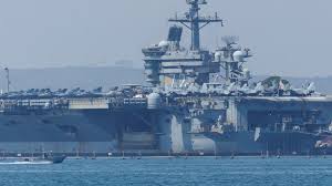 US warships transit Strait of Hormuz: media