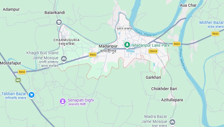 Bus fire kills one in Madaripur