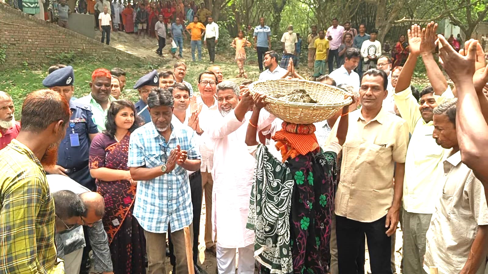Canal re-excavation work begins in Naogaon