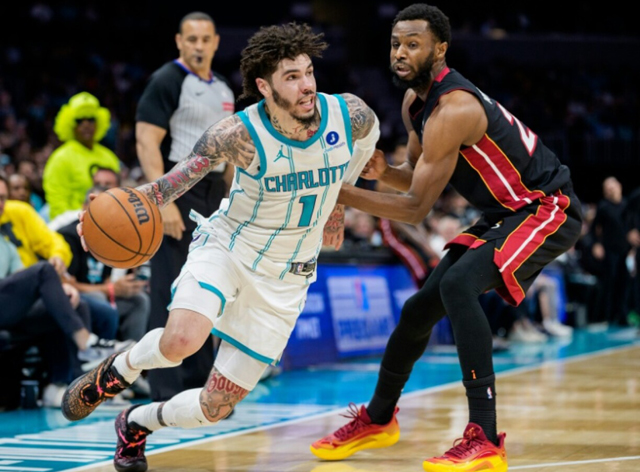 Ball hero and villain as Hornets sting Heat to lift NBA postseason curse