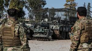 Syria says takes over northeast base after international coalition pullout