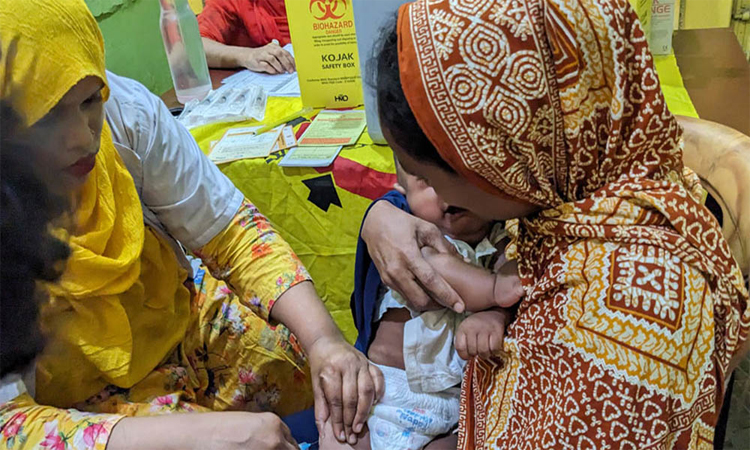 Measles-Rubella vaccination to cover 3.44 lakh children in Sunamganj