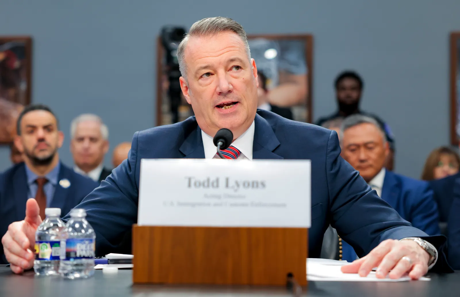 US immigration agency interim head Todd Lyons to step down