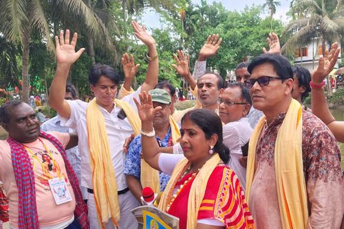 Harinam Moha yogga of Matuas held in Bagerhat