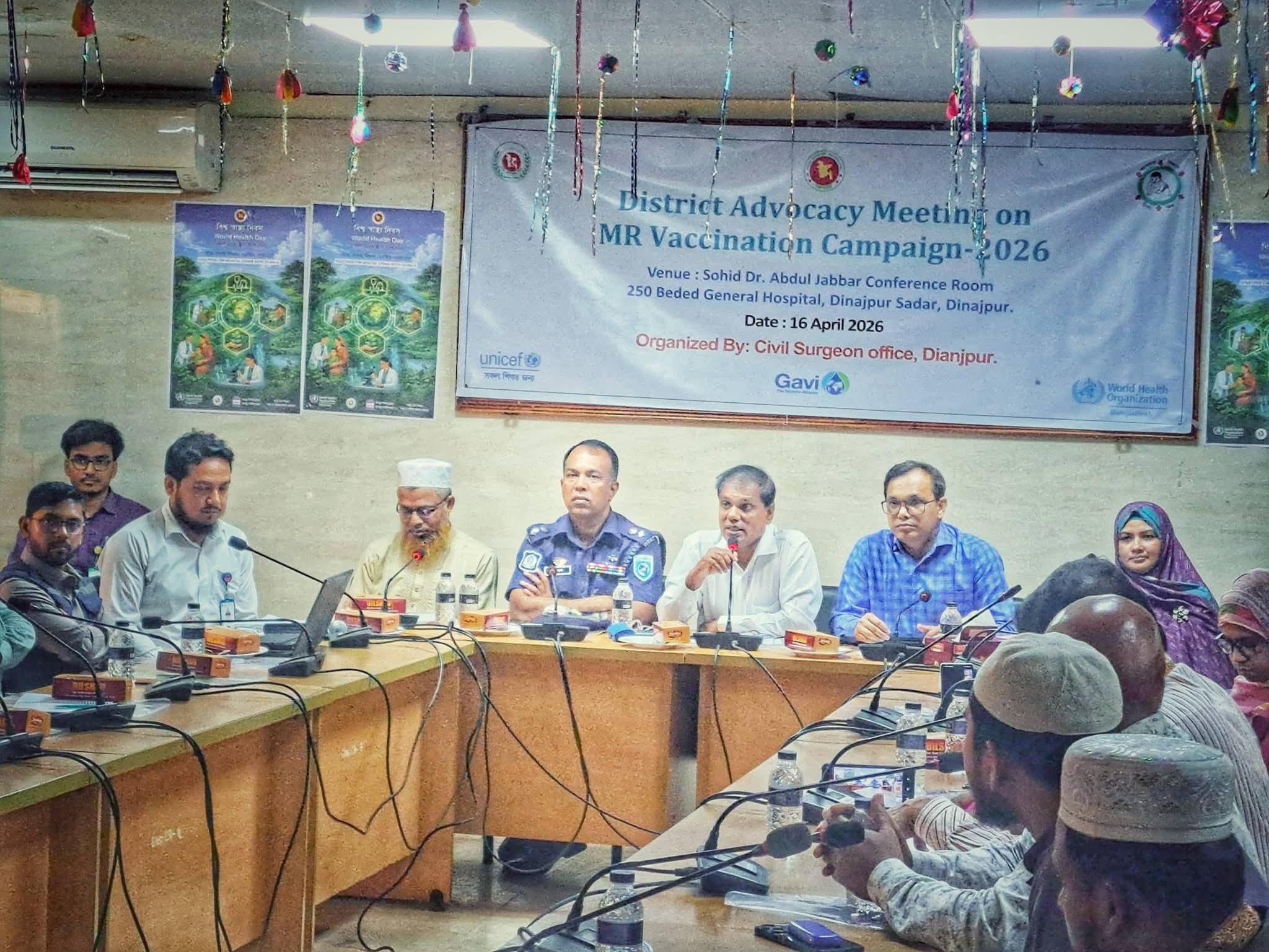 Measles vaccination to begin in Dinajpur tomorrow 