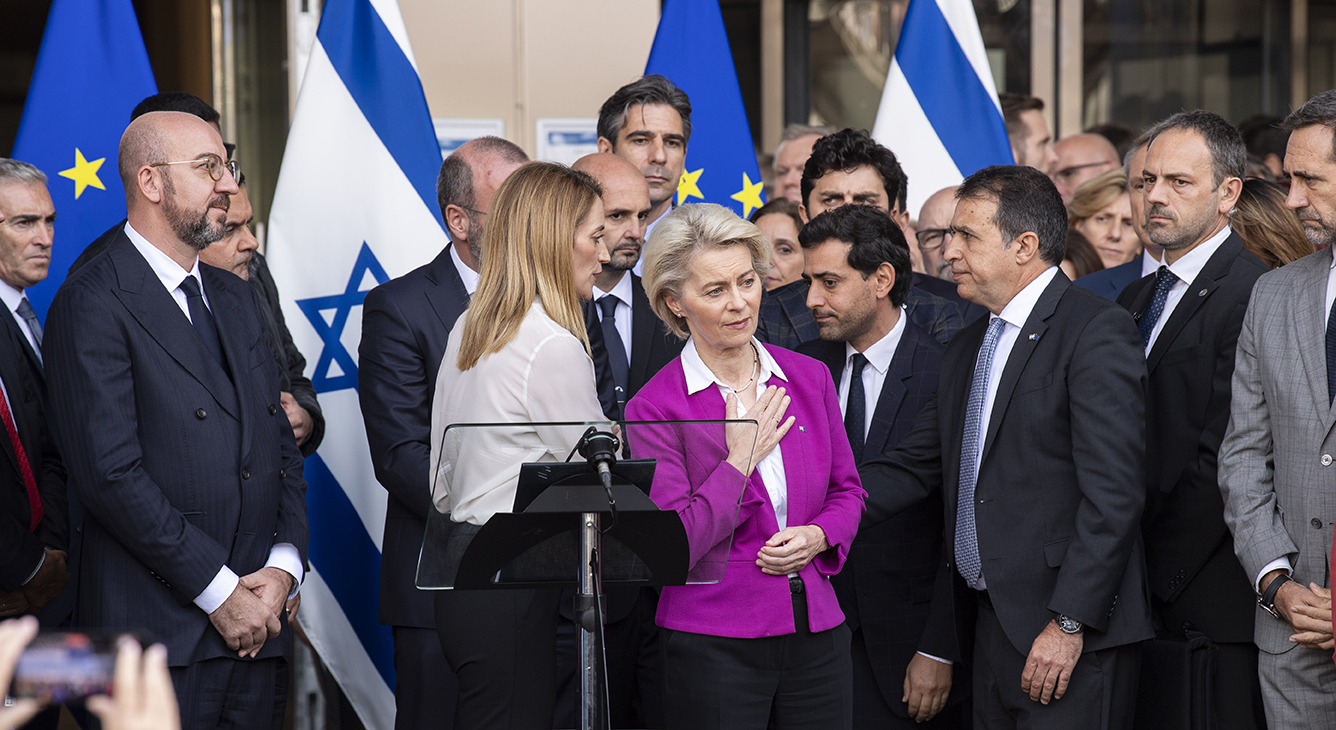 EU highlights backing for Palestinians amid Mideast War