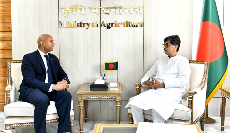 Canadian envoy meets agriculture minister