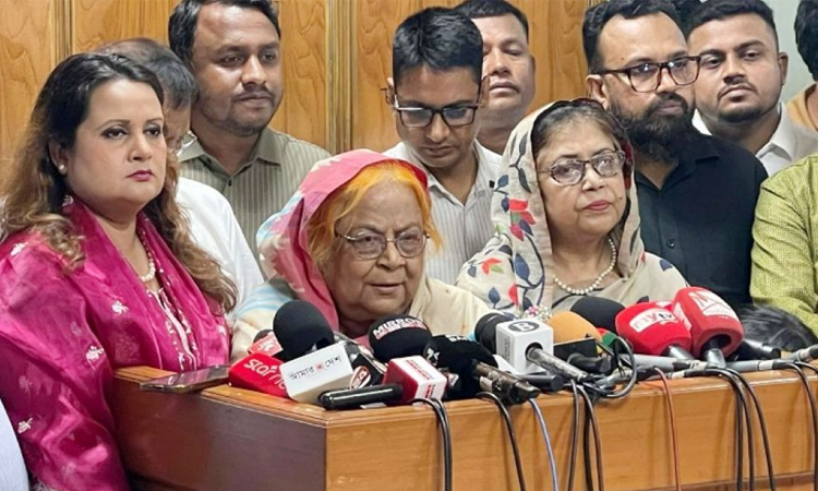 BNP-nominated candidates submit nominations for reserved women's seat 