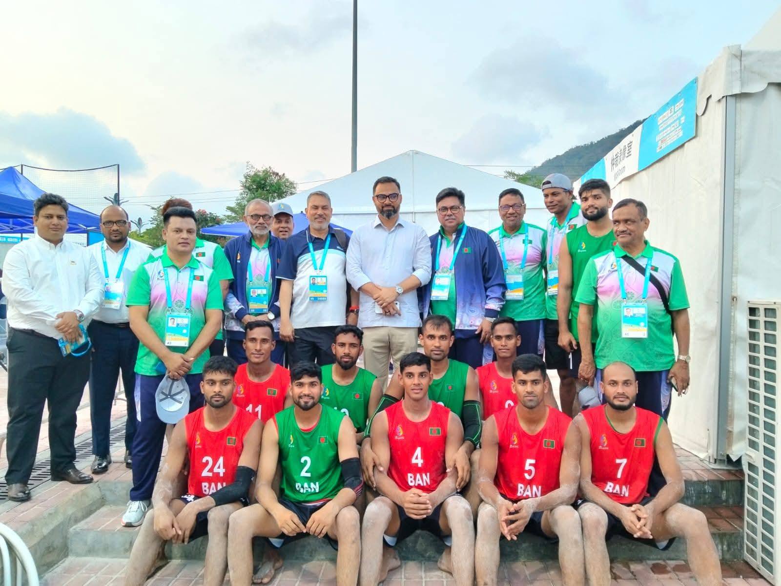 Bangladesh make losing start in Asian Beach Games