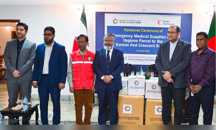 Bangladesh sends aid to Iran in PM's directive