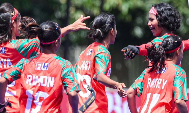 Bangladesh women's hockey team to face Hong Kong tomorrow
