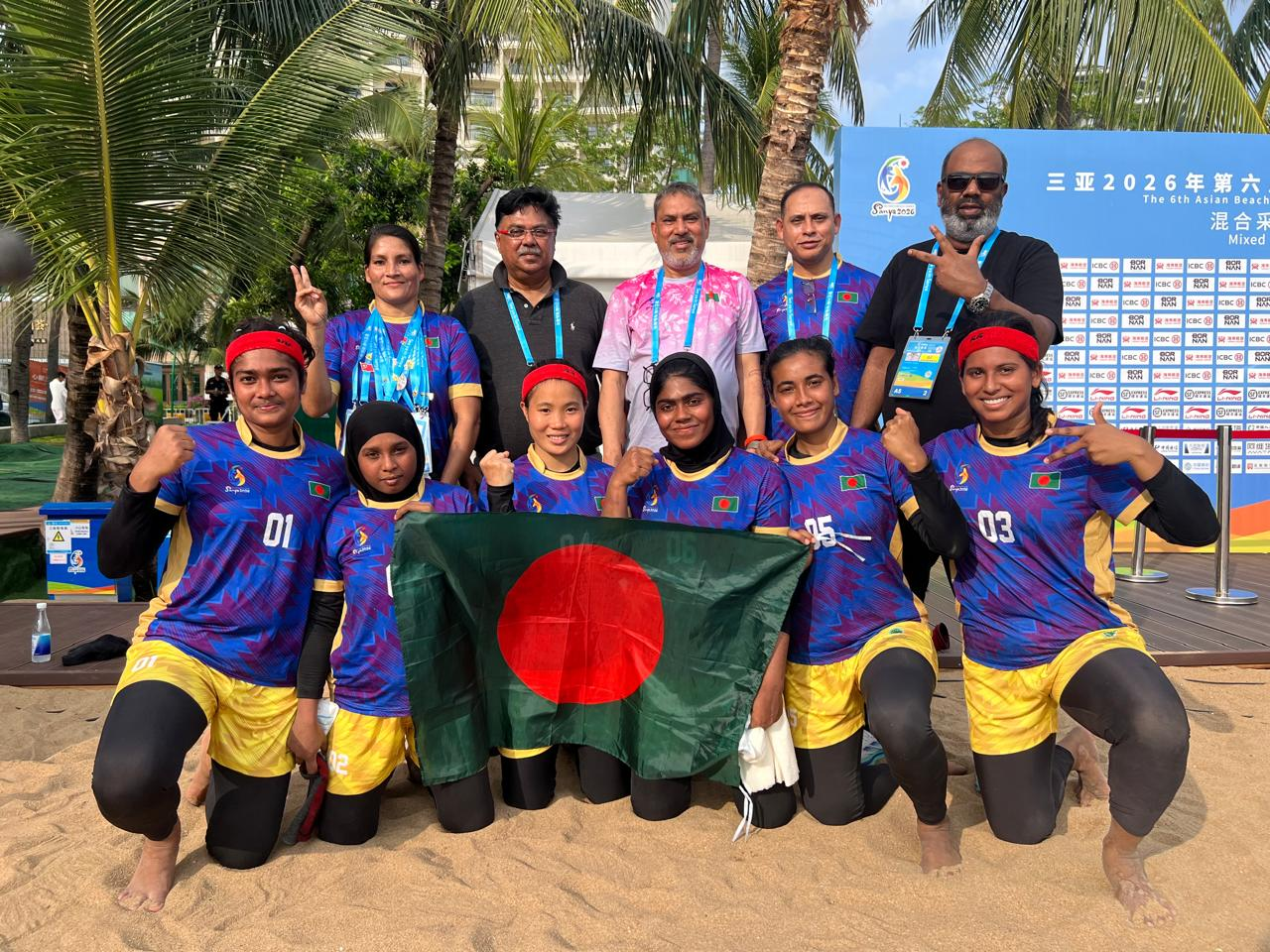 Bangladesh storm into Asian Beach Games kabaddi semi-finals