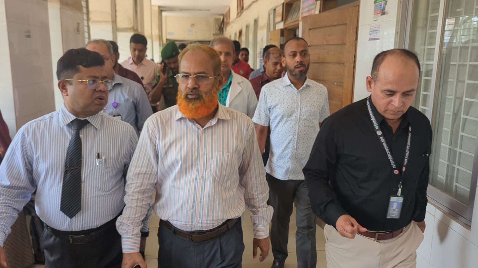 Additional Secretary visits hospitals in Barishal amid measles-rubella campaign