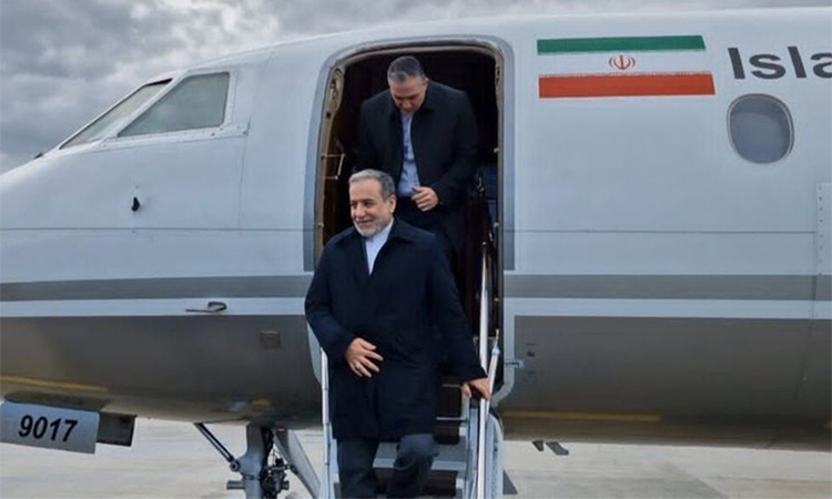 Iran FM arrives in Saint Petersburg for Putin talks: Iranian state media