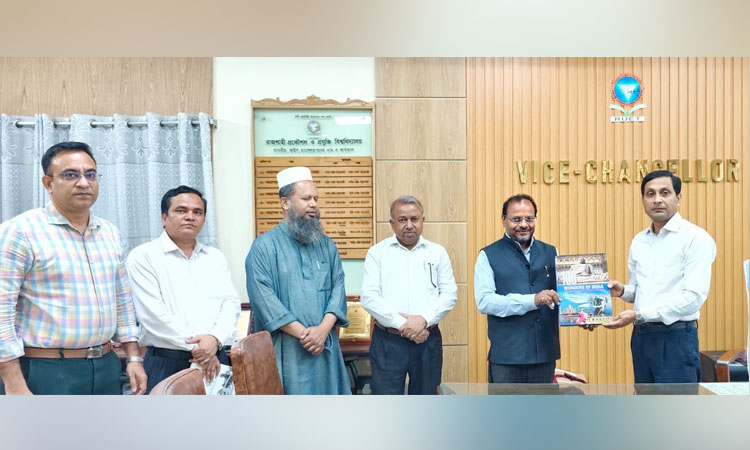 India's Assistant High Commissioner pays courtesy call on RUET VC