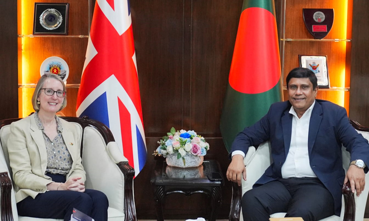 British envoy meets defence adviser