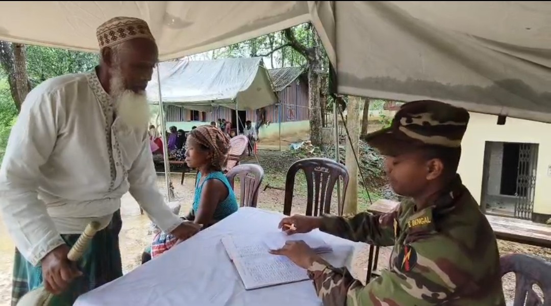 Free medical camp held in Mahalchhari Zone; over 300 receive treatment