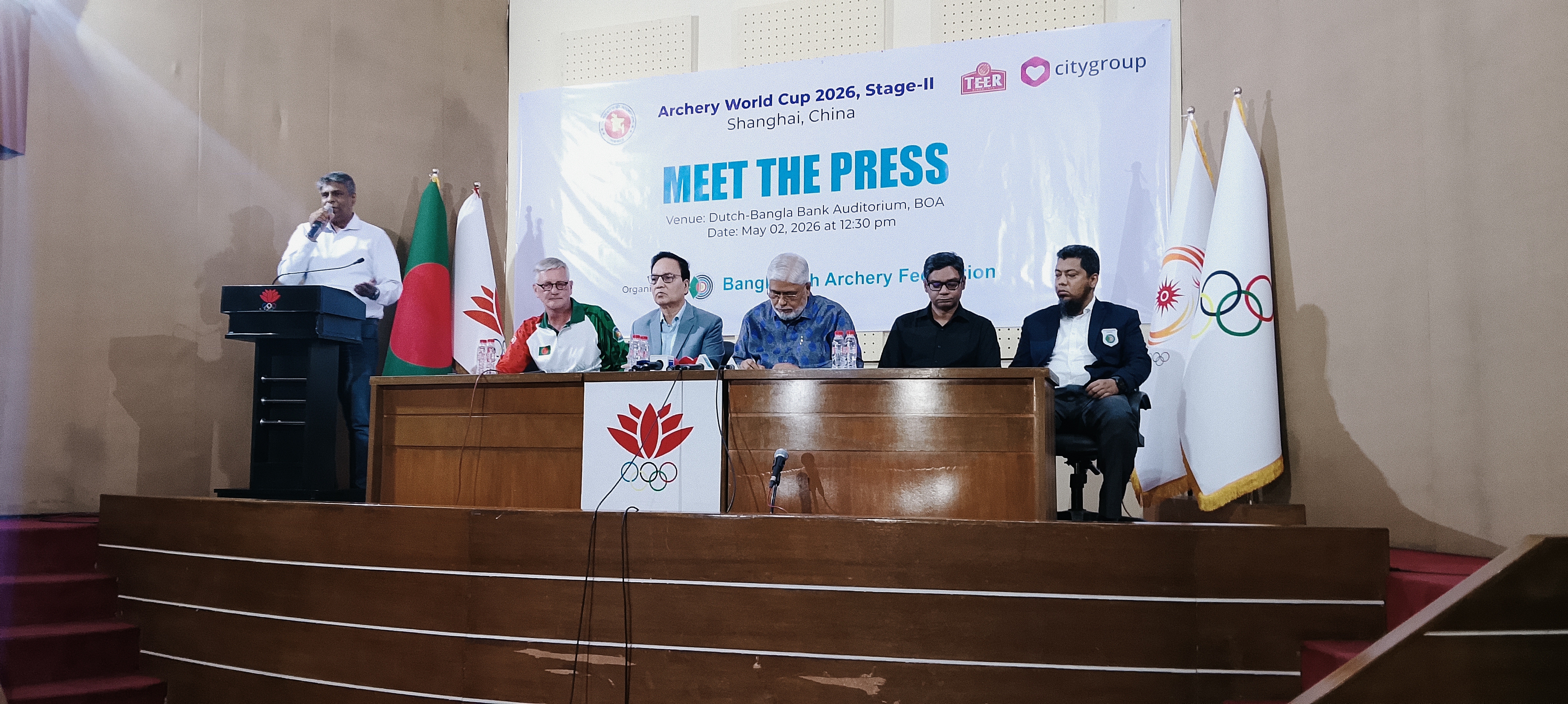 Archery team to depart for China tomorrow