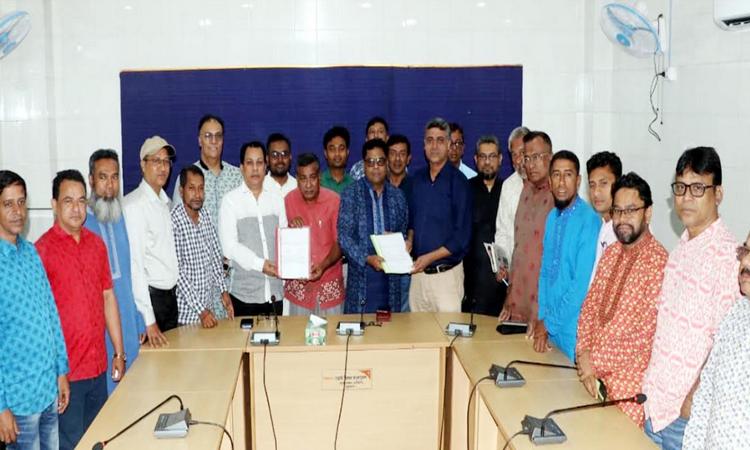 Newly elected Khulna Press Club committee takes charge 