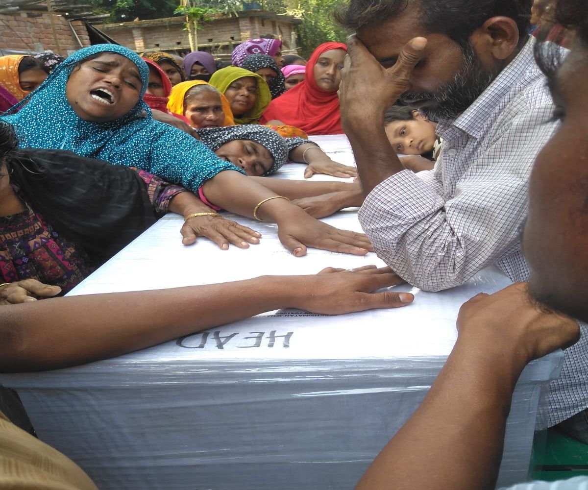 Slain expat from Jhenaidah laid to rest after body repatriation