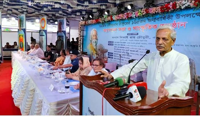 Tagore's literature a tool to remove darkness from society: minister 