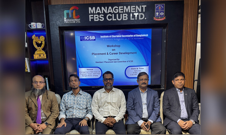 ICSB organizes workshop on “Placement & Career Development”